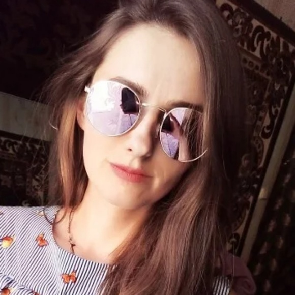 LAST 1🔥Round mirrored rose gold aviator - Picture 3 of 8